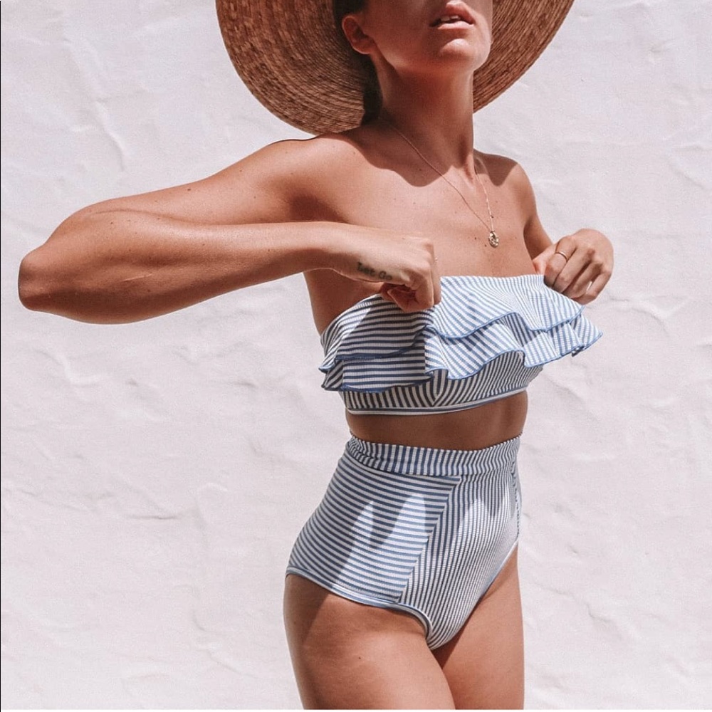 Suboo Ziggy Stripe High Waisted Bottom